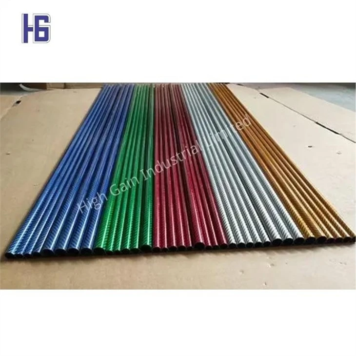 coloured carbon fiber tube
