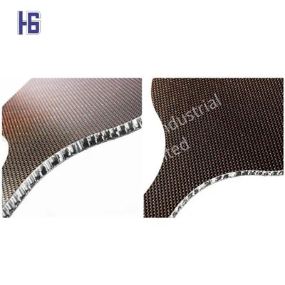 Ogljikova vlakna z aluminijasto satjasto ploščo