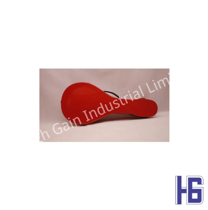 Mandolin Red A-shaped Carbon Fiber Case